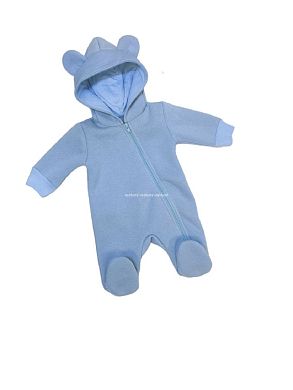 "МоёДитё" комбинезон с ушками голубой КБ160 "Магнолия"  ? Нальчике
